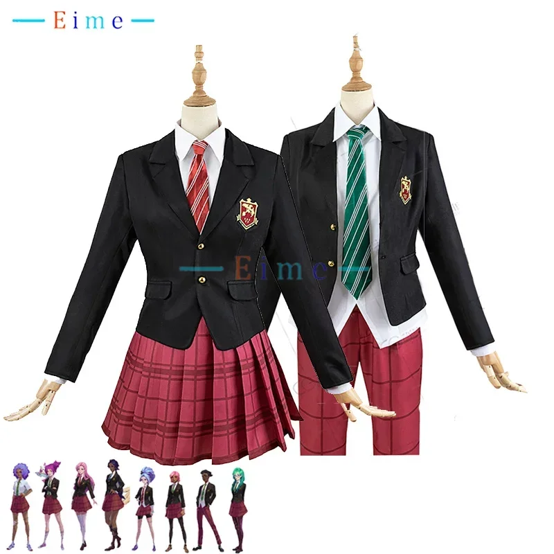 Lol Star Guardian Cosplay Kostüm High School Uniformen Party Anzug Halloween Karneval Outfits Anime Kleidung nach Maß