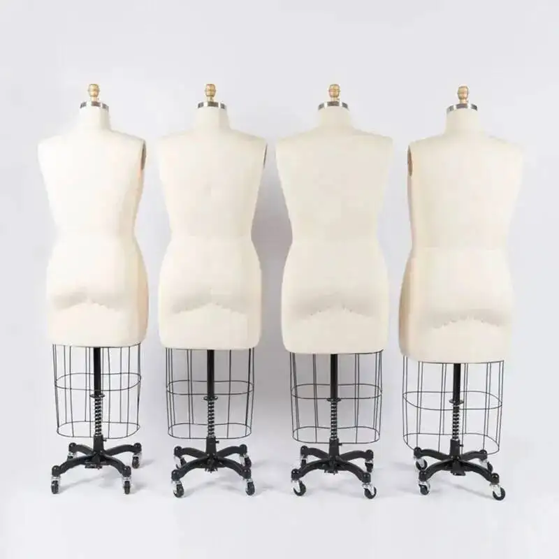 لوازم ثلاثية الأبعاد رف المتجر العلوي الجسم قابل للتعديل الخياطة الزفاف عارضة أزياء فستان عارضة أزياء الملابس المنقولة