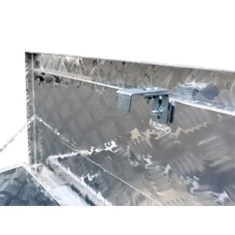 صندوق أدوات مقاوم للغبار من الألومنيوم عالي الجودة للاستخدام على شاحنات الالتقاط