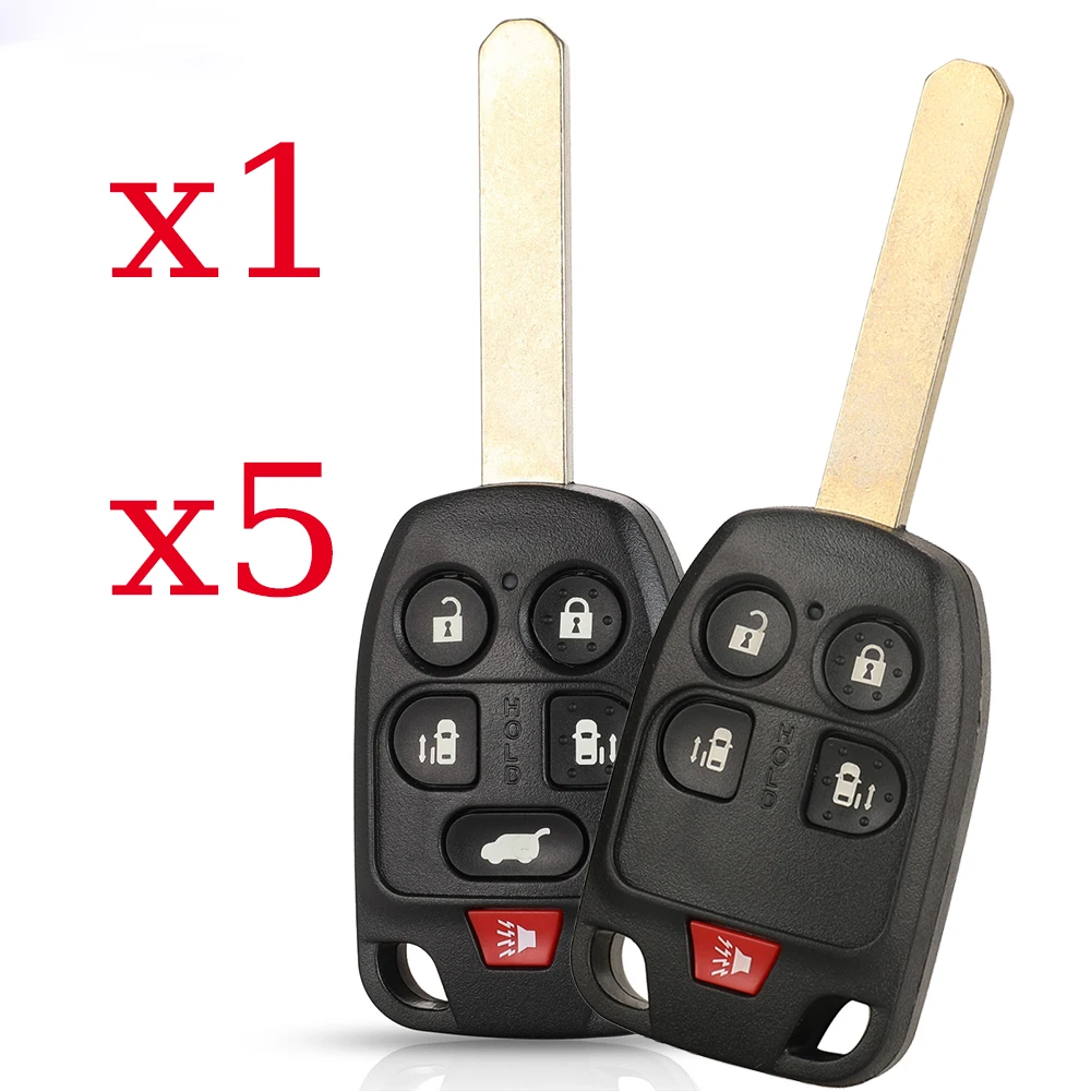 

Jingyuqin x1 x5 чехол для дистанционного ключа автомобиля, брелок для Honda Odyssey 2011 2012 2013 2014, часть корпуса