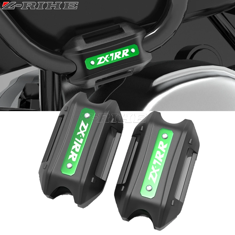 ZX-7RR Motorcycle Accessories 25MM Engine Guard For KAWASAKI ZX7R ZX7RR ZX 7 RR 7RR Crash Bar Bumper Protector Decorative Block