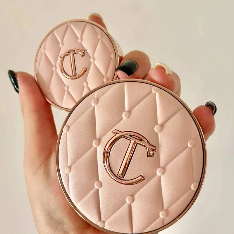 

Румяна-кушон Charlotte Tilbury с шиммером, легкие, увлажняющие, контролирующие жирность, двухцветные, в форме сердца, уникальный дизайн