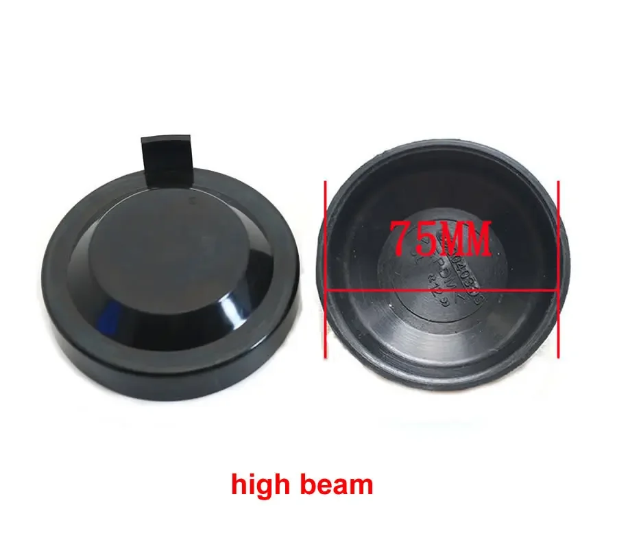 For Citroen DS 5LS DS 6 2014-2018 Headlight Dust Cover Sealing Cap Durable Rubber Waterproof Dustproof Lid 75mm 83mm