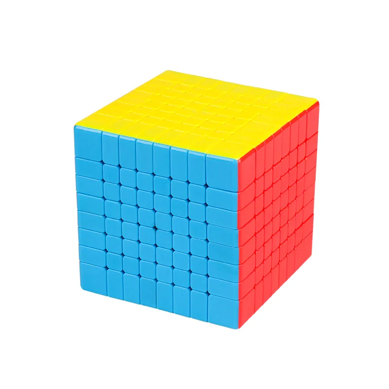 Moyu meilong 8x8x8 cubo mágico mf8 8x8 cubo mágico profissional neo velocidade cubo quebra-cabeça brinquedos anti-stress para crianças