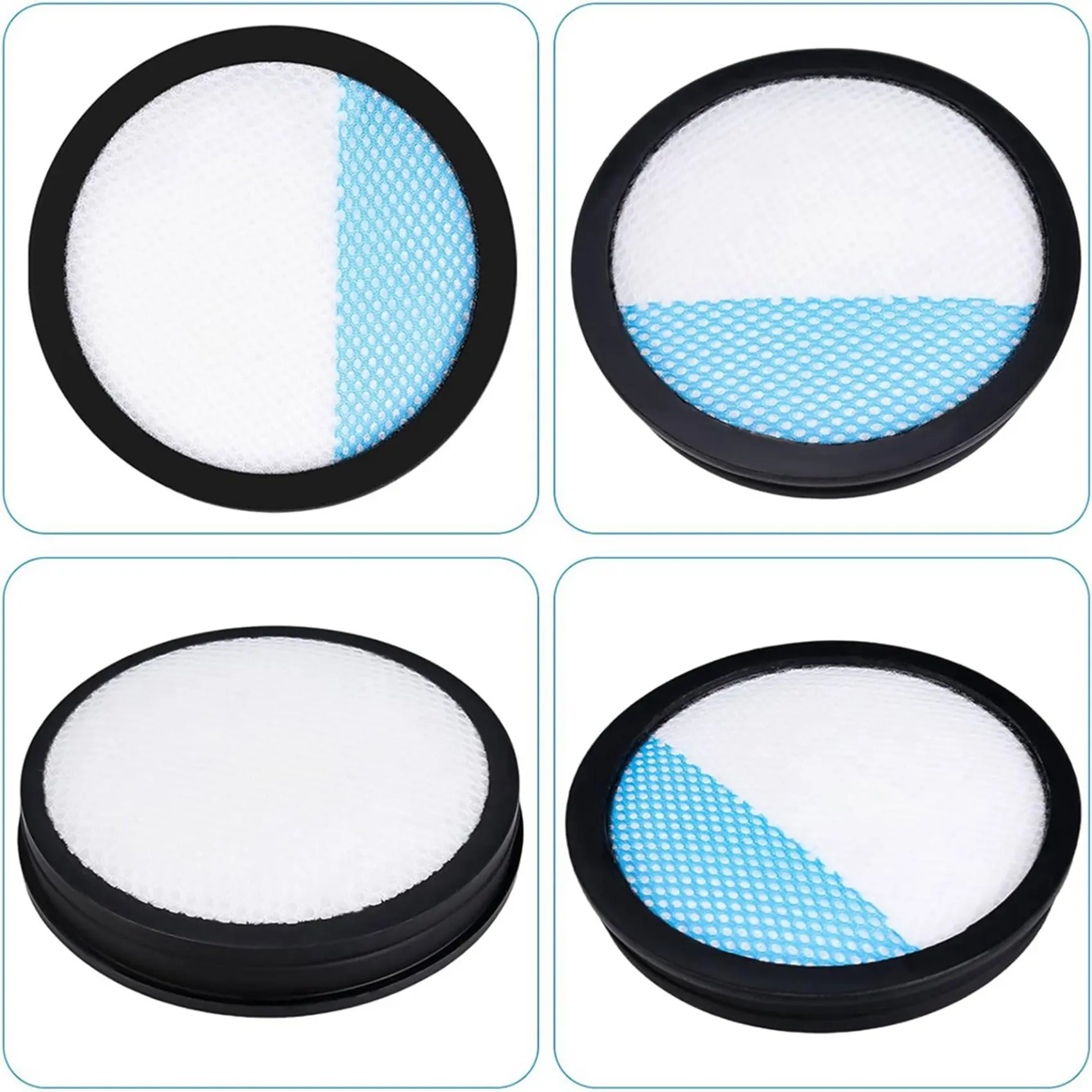 ABGH-4X Vacuum Cordless 18V Filter Replacement Filter Replacement For Ryobi 18V ONE 1 +Cordless Stick Vacuum PBLSV716K