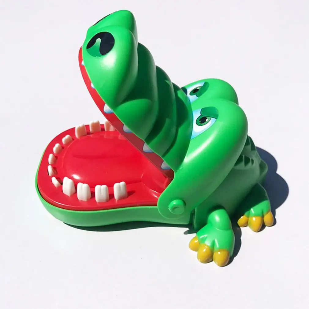 Crocodile Teeth Biting Toy Game Shark Biting Finger Dentist Games Funny Toys for Kids Adults Crocodile Bite Finger Toy