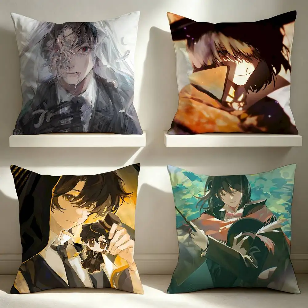 L-Lord Of The M-Mysteries  Square Pillow Case Multi Sizes For Car Home Bedroom Decor Custom Valentine Gifts