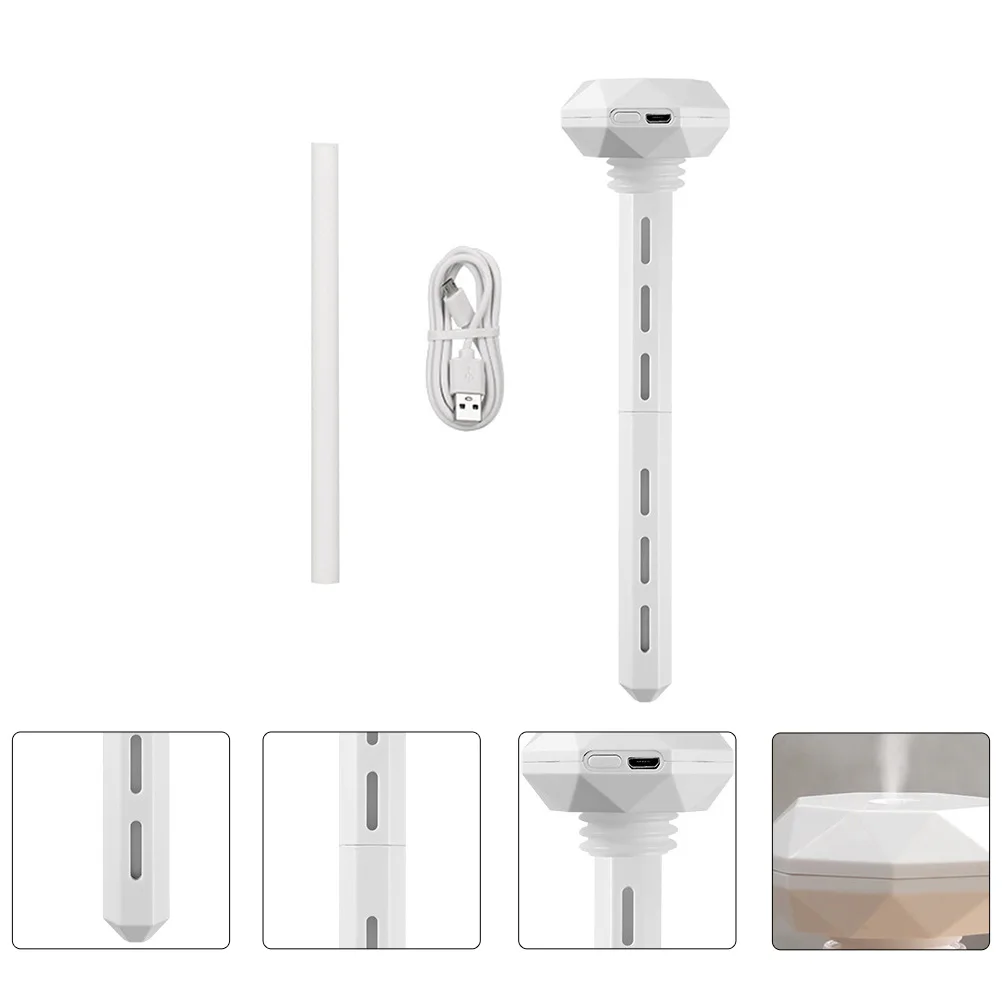 

1 Set Donut Design Mini Usb Air Moistener Portable Mist Spraying For Home Office Car Household Air Humidifying Humidifier Bar