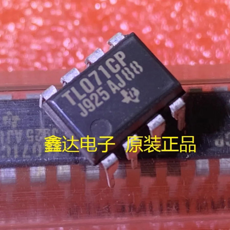 20PCS/brand new original imported genuine TL071CP single channel JFET input operational amplifier DIP-8