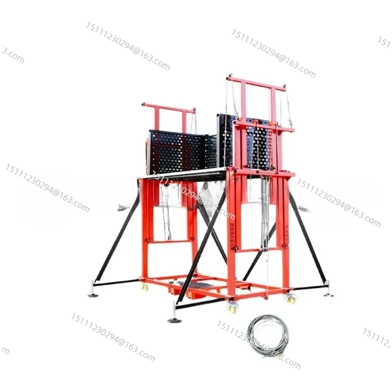 

Electric scaffolding household construction 6 meters 8 meters 12 meters foldable mobile new lifting platform remote control hois