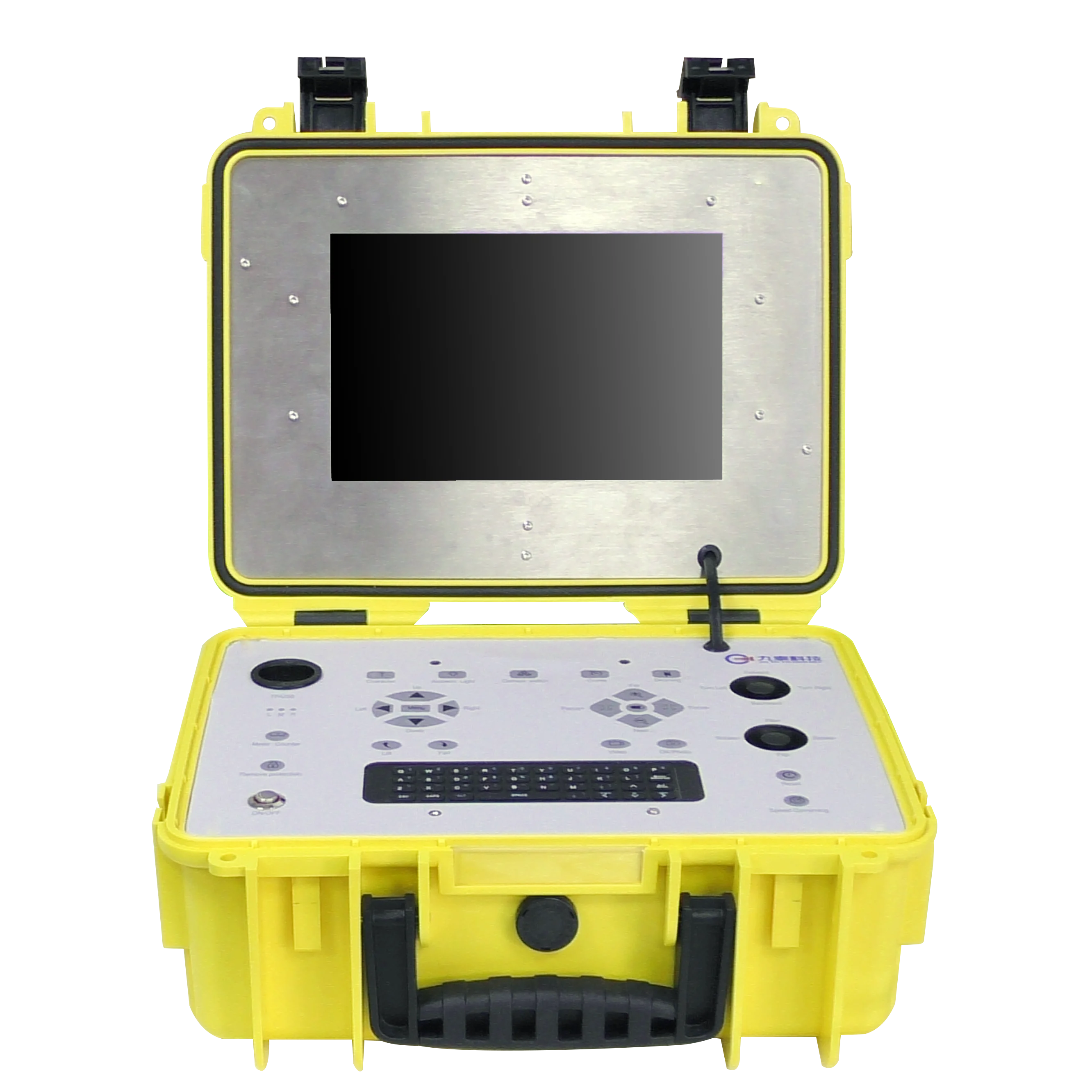 GT108 PTZ Testa della telecamera Sistema di ispezione tubi urbani Condutture di scarico fognarie Ispezione Endoscopio Telecamera robot cingolata