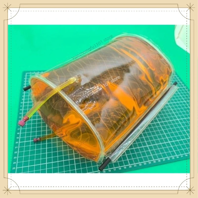 4L Soft Fuel Tank Bladder Oil Bag Corrosion‑Resistant 6*4 Oil Pipe For RC Airplane Jet Turbine Model Boat