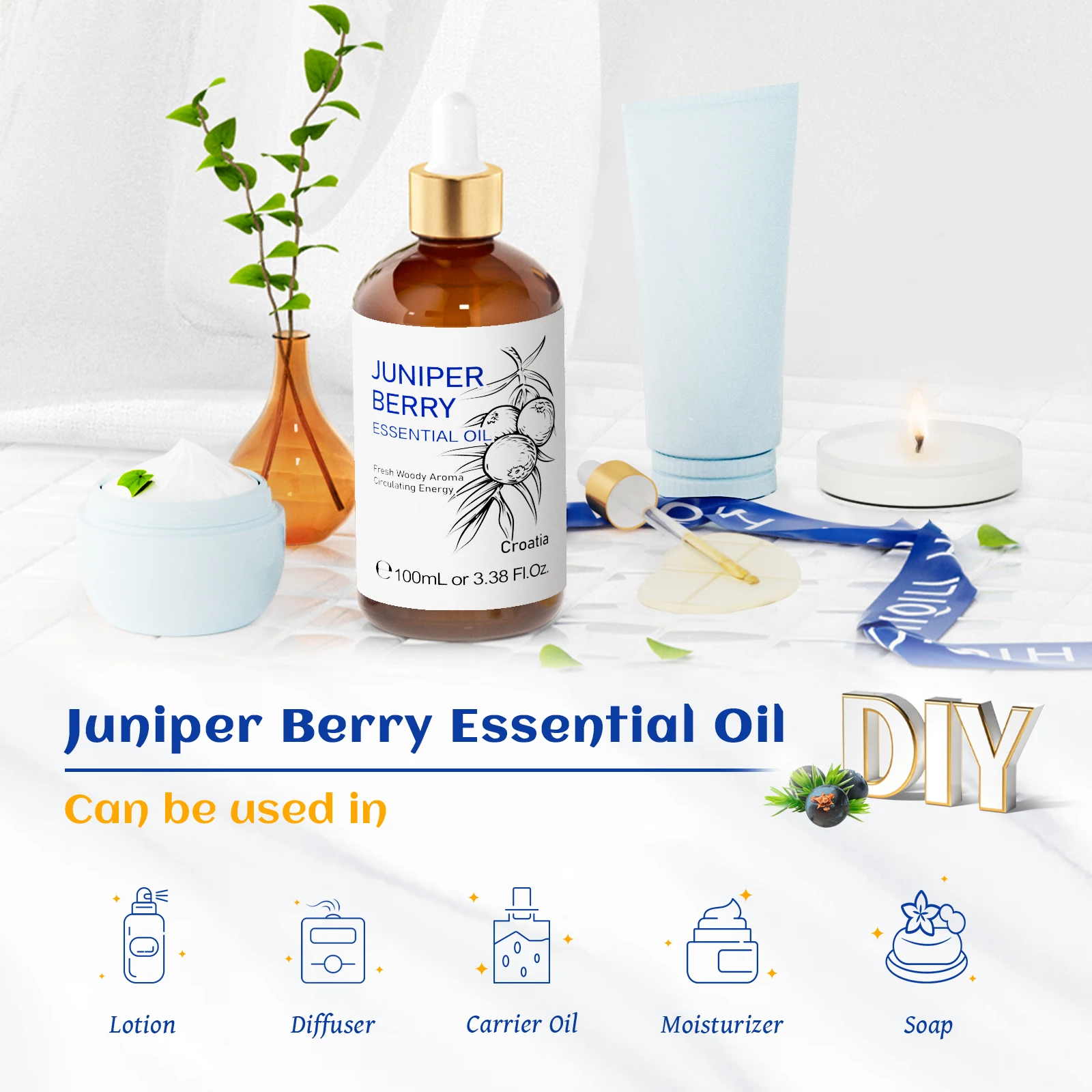 Óleo essencial hiqili 100ml, 1 - Home Fragrance Units avaliação e preço