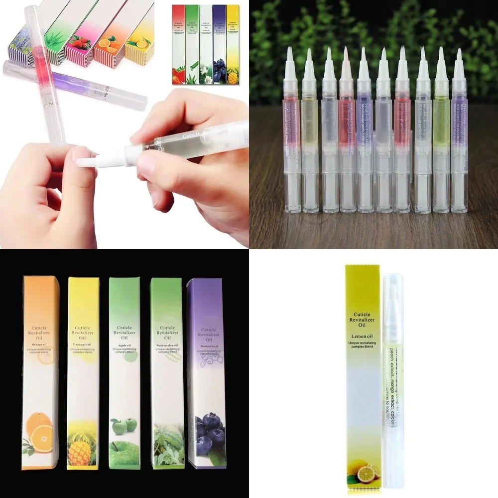 Nail Nutrition Oil Pen Prevent Agnail Nail Polish Anti-barb Nail Edge Oil Treatment 15 Kinds Fragrance Nail Nutrition Oil Pen