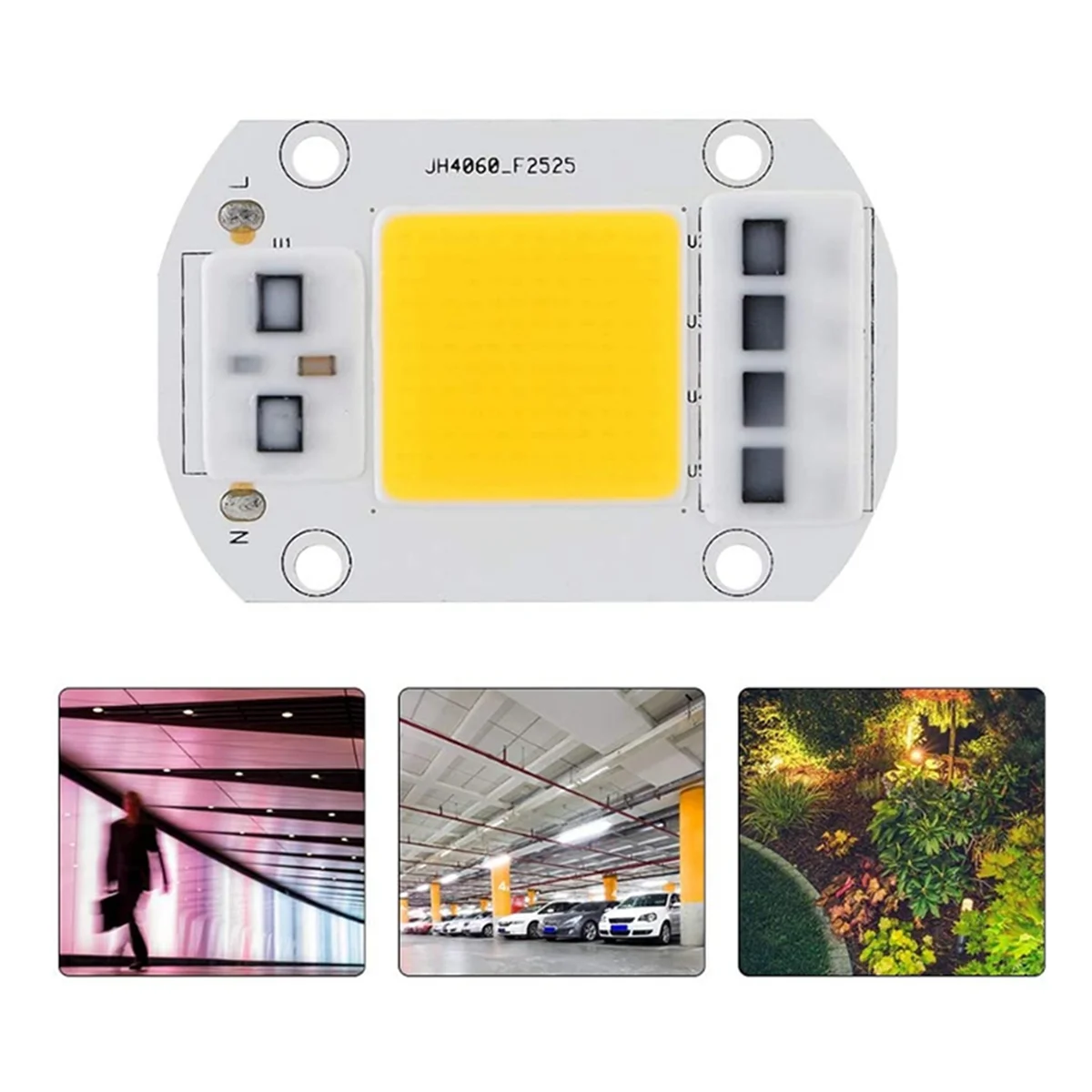 A72P 4X Warm White LED Bubles Energy Saving Chip High Voltage Light Source High Power LED Chip for Traffic Lighting 100W 220V