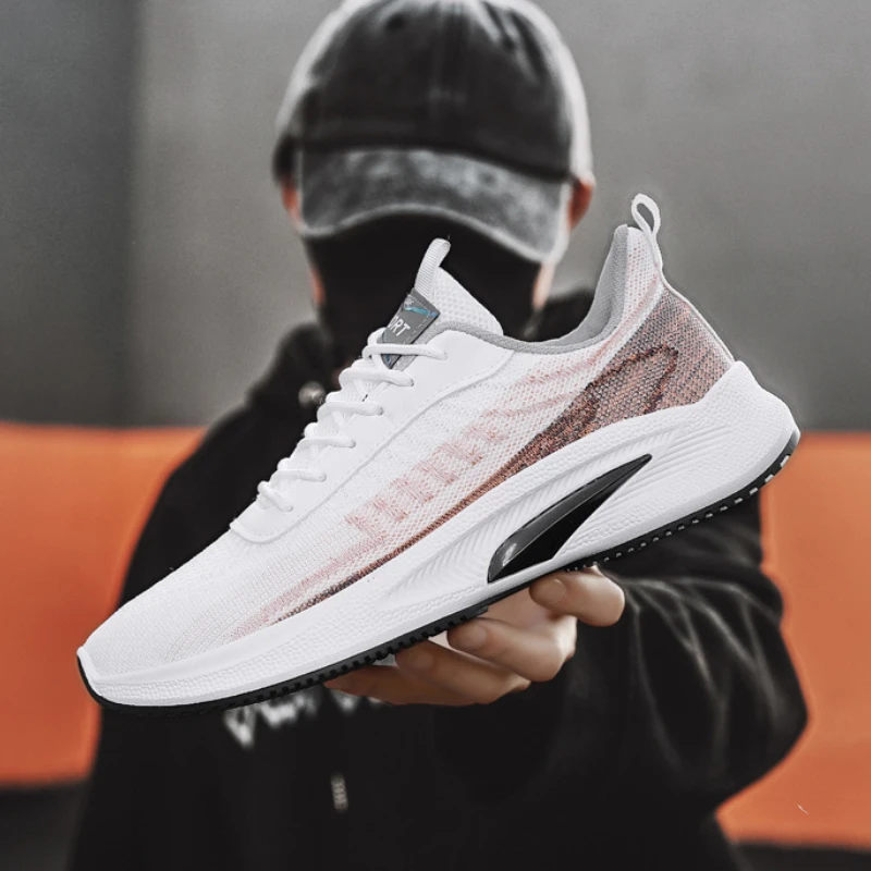 knit man casual shoes running shoes man tennis shoes man trainers designer sneakers zapatillas chunky