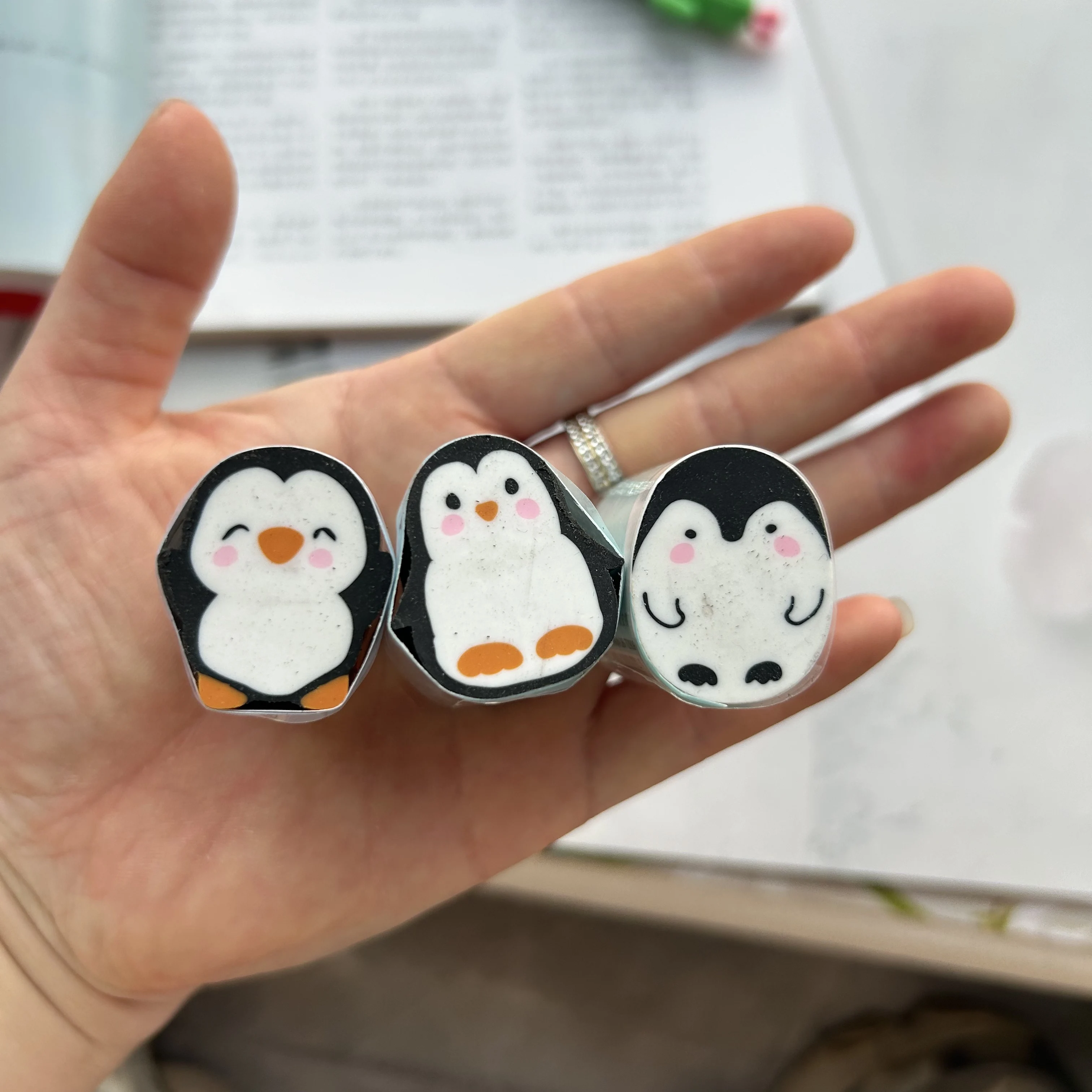 3PCS Large Cartoon Fruit Eraser Pupils Cute Eraser Super Clean No Crumbs Without Leaving Marks First Grade Pencil