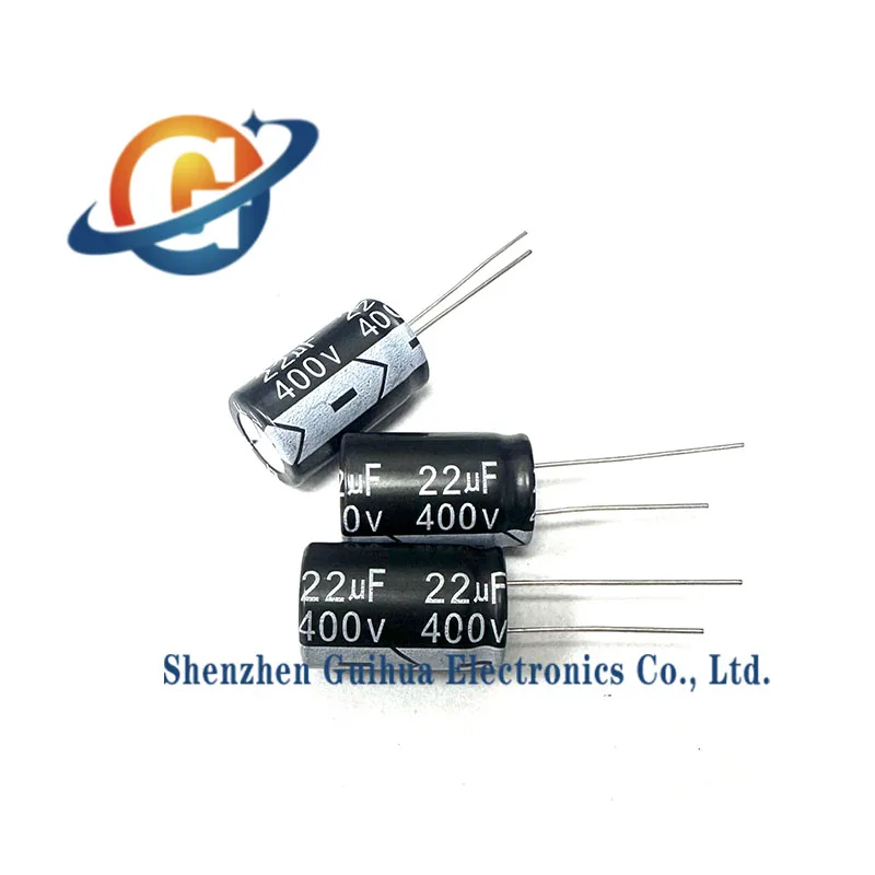 20PCS brand new 400V22UF original genuine switch power supply electrolytic capacitor 22UF400V size 13X20 MM