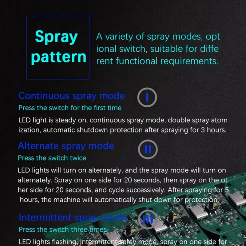 Atomization Module USB Humidifier Driving Circuit Board USB Humidifier Driving Circuit Board