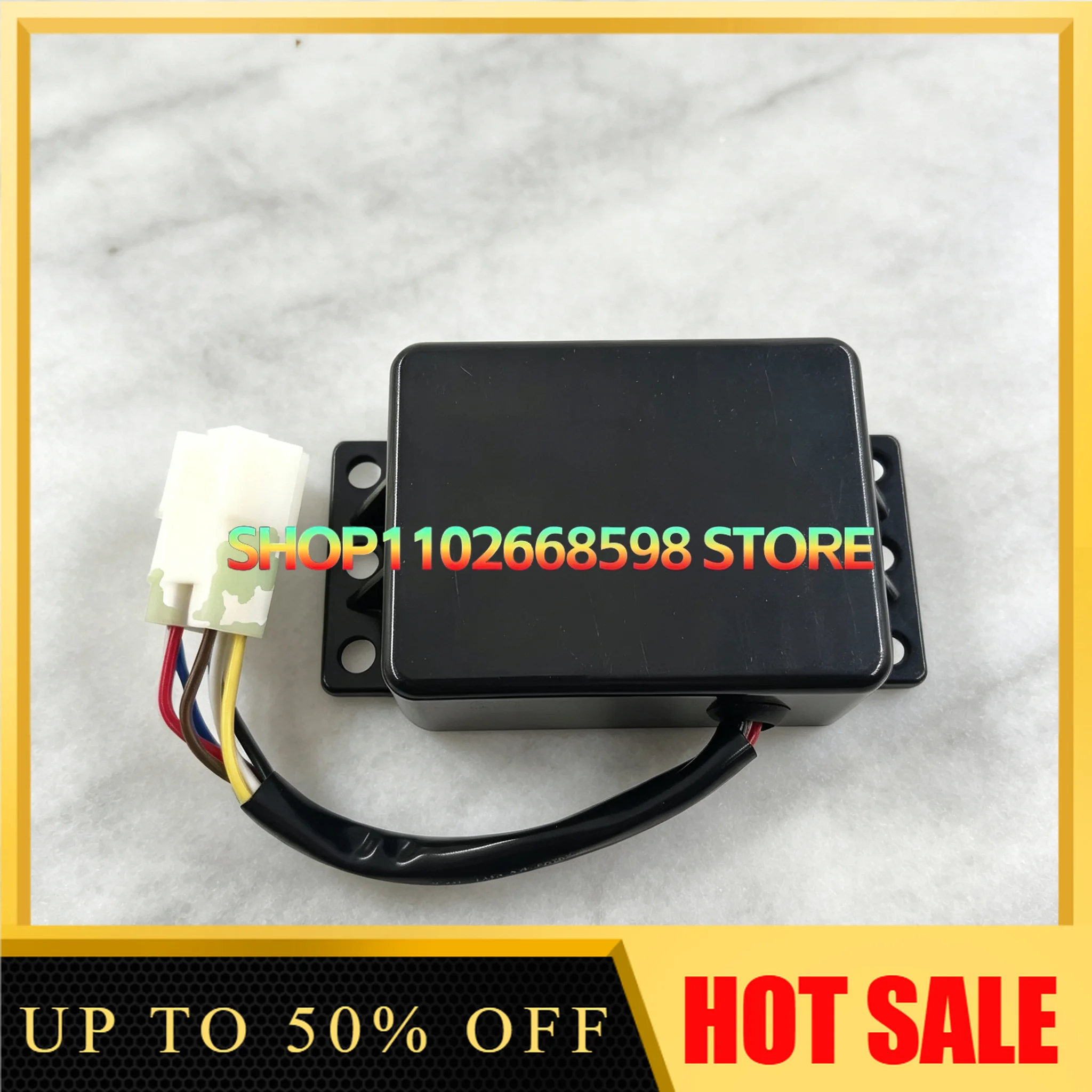 Excavator Wiper Intermittent Timing Start Control Relay 2537-9008 Compatible with DH/DX150 225 260 300-7-9 Models