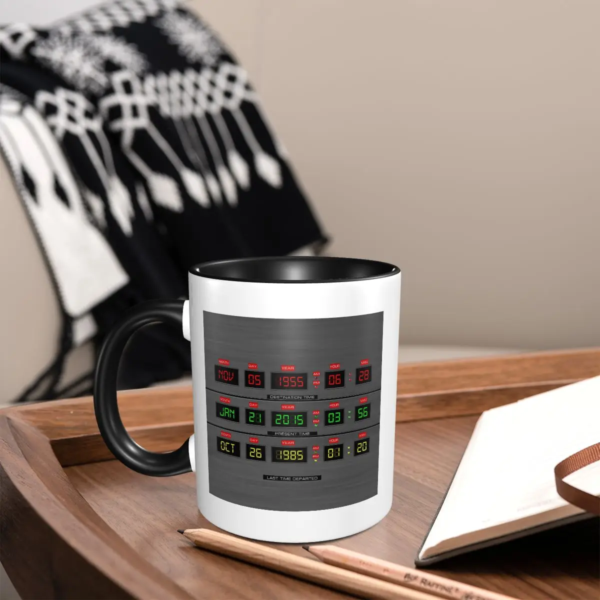 Back To The Future Mug Funny Ceramic Coffee Cups Tea Mugs Milk Cup Drinkware Gift for Woman Man