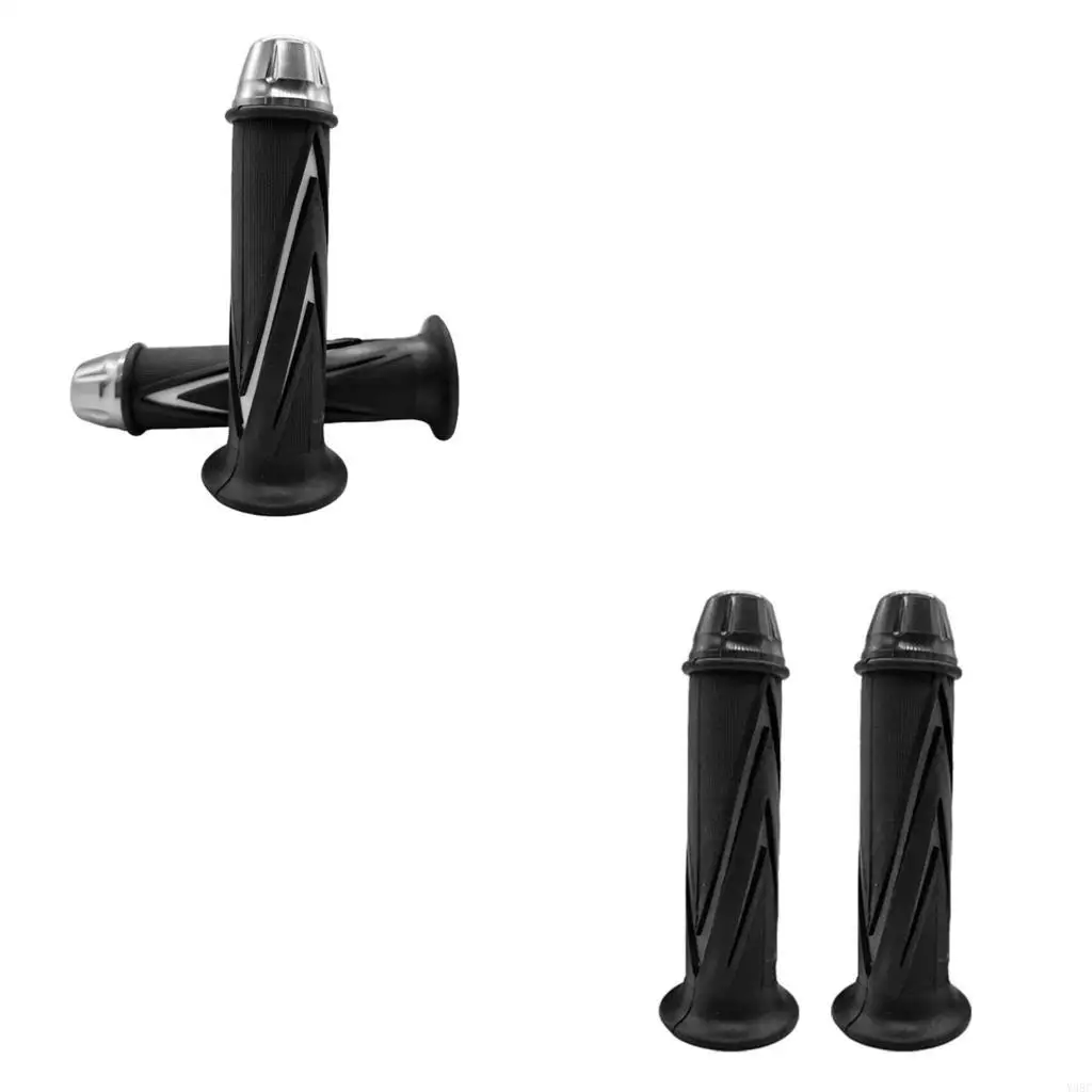 Universal Motorcycle and ATVs Handlebar Grips Suitable for Enhanced Riding Comfort and Control Reduce Vibration Fatigue
