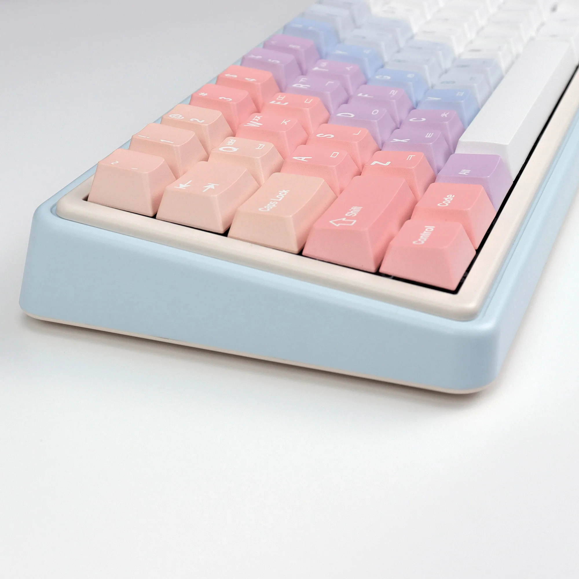 KBDiy الكورية Dreamscape Keycap PBT Hangul الكرز الشخصي أغطية المفاتيح مخصص أليس سبليت الفضاء ISO للوحة المفاتيح الميكانيكية بلوتوث