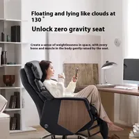 Chair Gamer 7-Point Vibrating Furniture Electric Footrest Solid Wood Frame Recliner Computer Chair With Wheels Bedroom Armchair