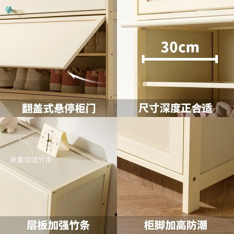 khusus. [-Bukti dan Tahan Lama] 2025 Lemari Sepatu Baru Kapasitas Besar Rak Sepatu Besar Lorong Masuk Rumah Multi-Laye