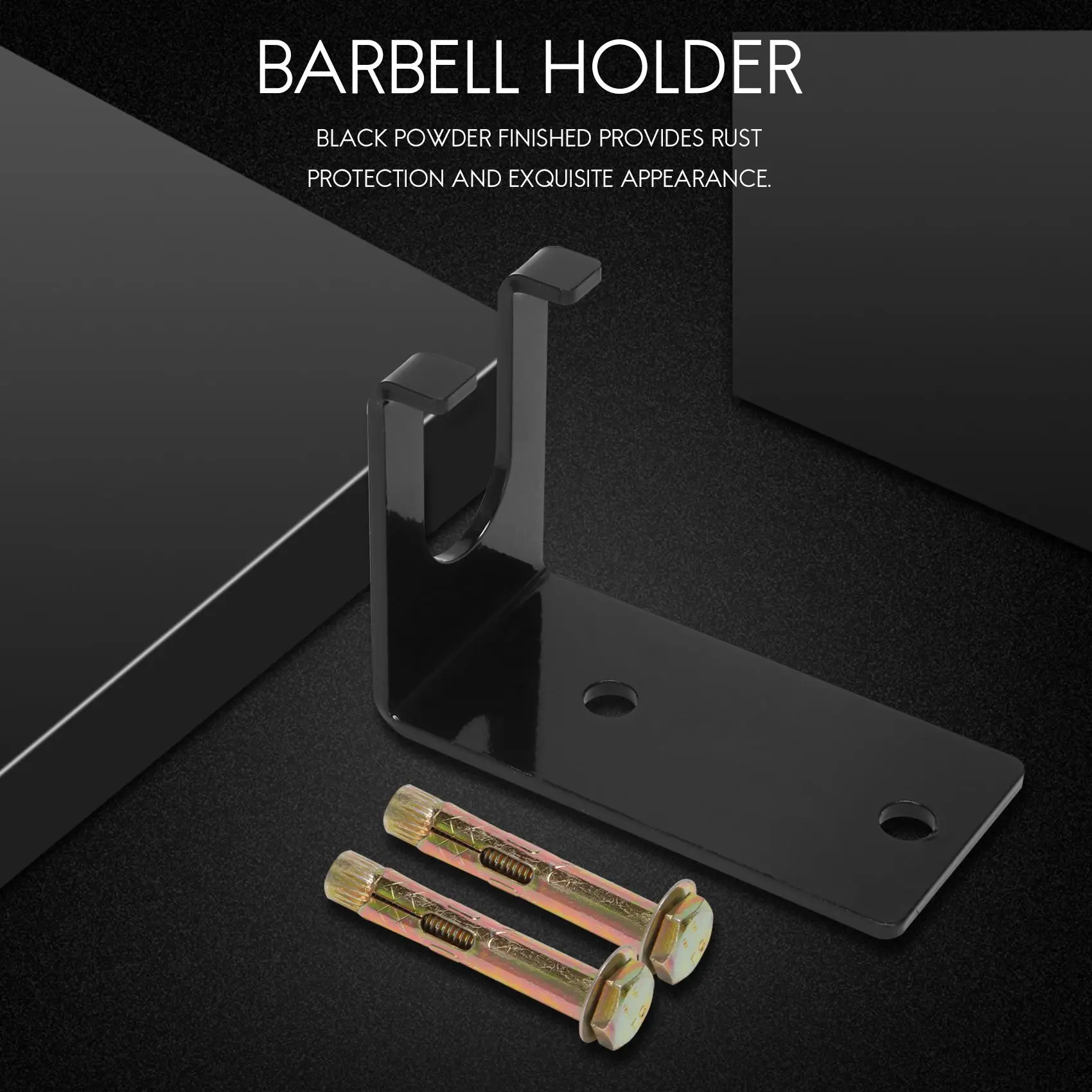 

-[Cilae-17R] Barbell Rack Wall Mount Heavy Duty Barbell Holder Storage Rack Barbell Holder For Home Commercial Garage Gyms