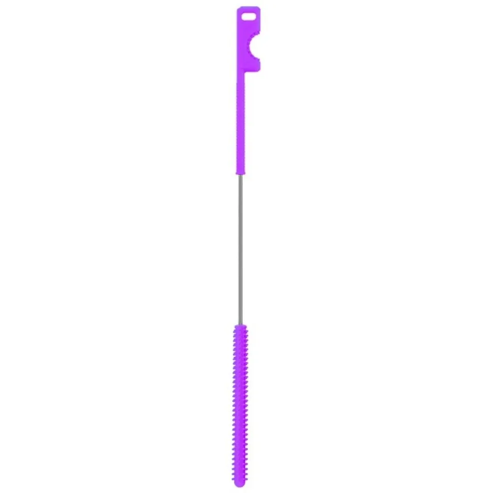 26cm Extended Version Silicone Straw Brush Dual-head Design Bendable Extra Long Brush Bottle Brush Feeding Bottle