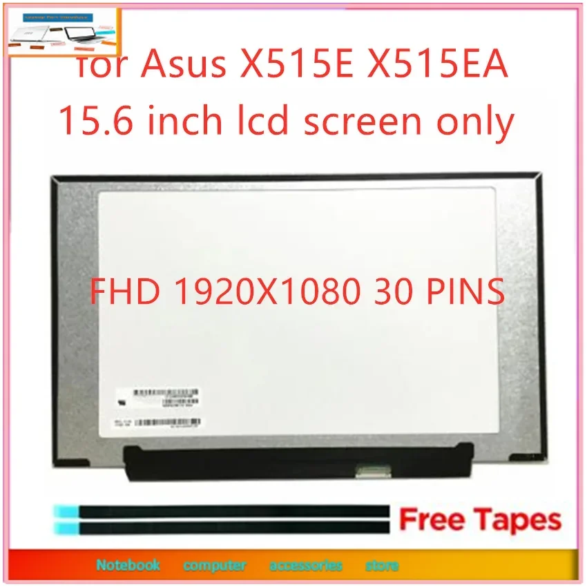 Pannello LCD 15,6'' Per TL156VDXP01 – FHD 1920x1080, 300Hz, 300 Cd/m², 100% SRGB, Non-touch, 40 Pin, Per Notebook Gaming