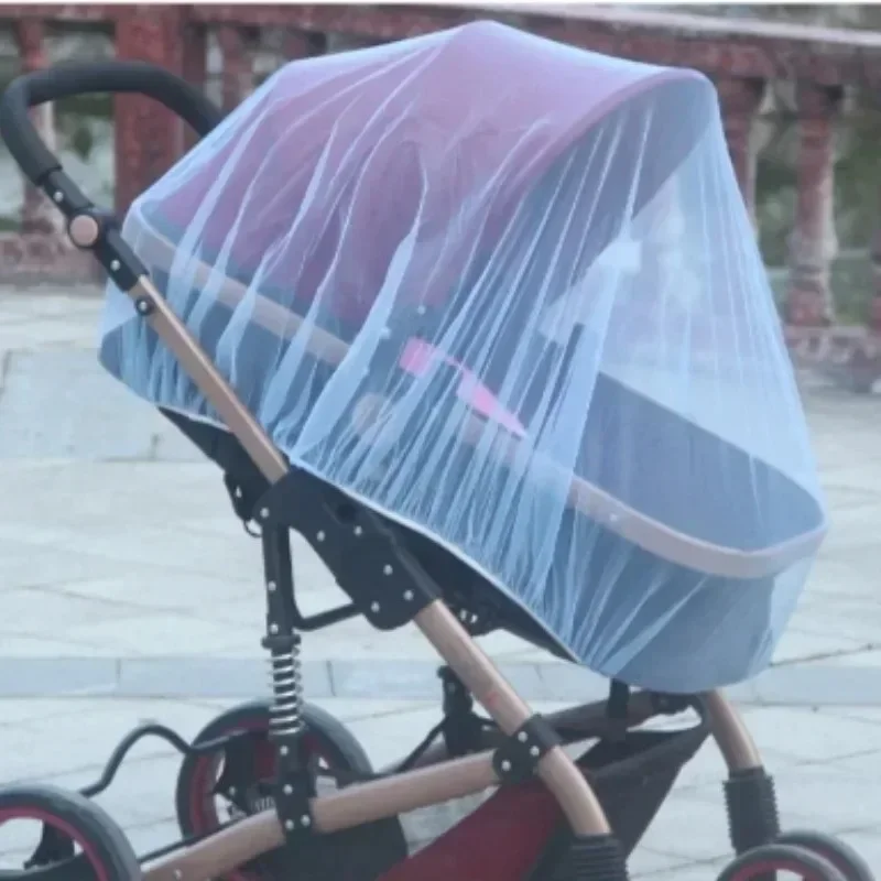

Mosquito Net for Stroller Elastic Washable Universal Summer Mosquito and Insect Prevention Crib Mesh Cover Stroller Bassinet