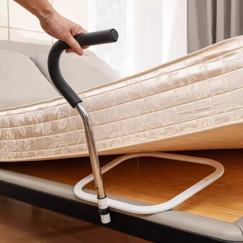 Elderly Care Hidden Bed Rails for Elderly Bedside Fall Prevent Grab Bars Height Adjustable Bed Assist Rail for Both Built-in Bed