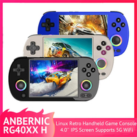 ANBERNIC RG40XX H 64 Bit Linux Retro Handheld Game Console 4.0'' IPS Screen Supports 5G WiFi Bluetooth HDMI-TV Output RG40XXH