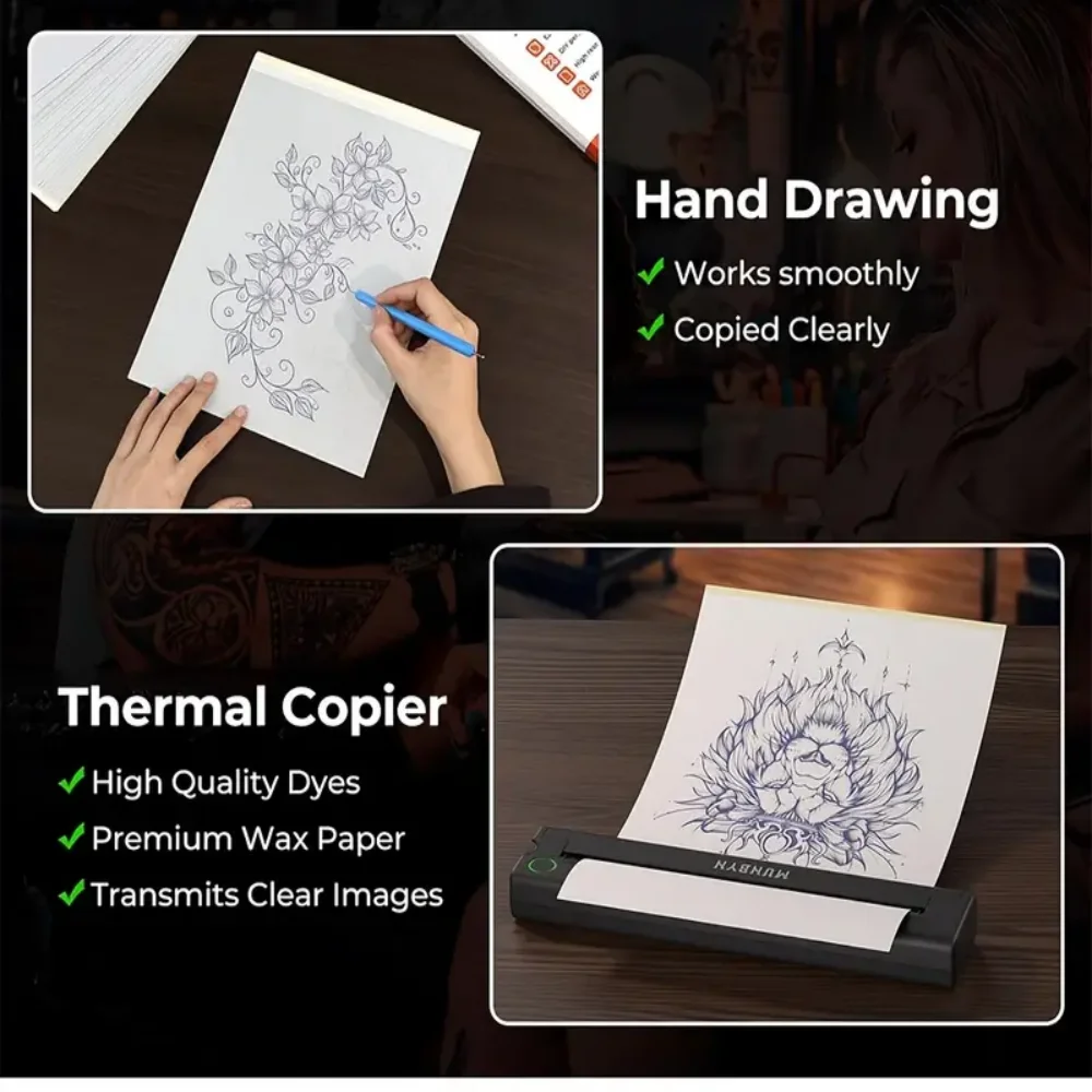 ورق استنسل بحجم A4، استنسل نقل 4 طبقات، لوازم المجموعة، متوافق مع ITP05/M08F/P90/MHT-P8009