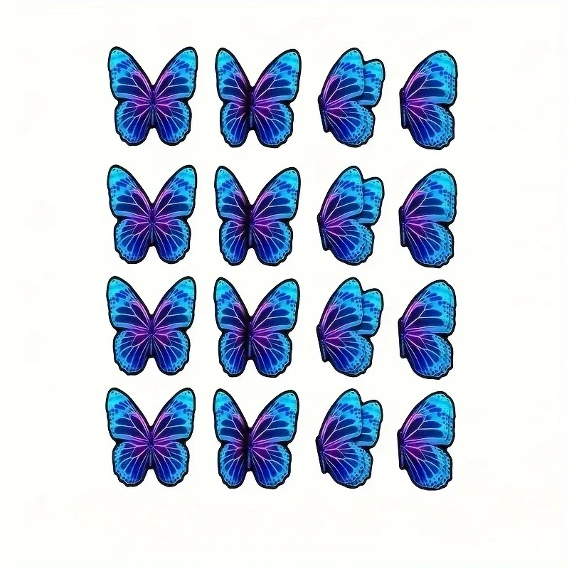 2D-наклейка на плоский мотоциклетный шлем — 16-х предметная наклейка на обод велосипеда, защитная наклейка высокой видимости для шоссейных велосипедов, 2D-плоская