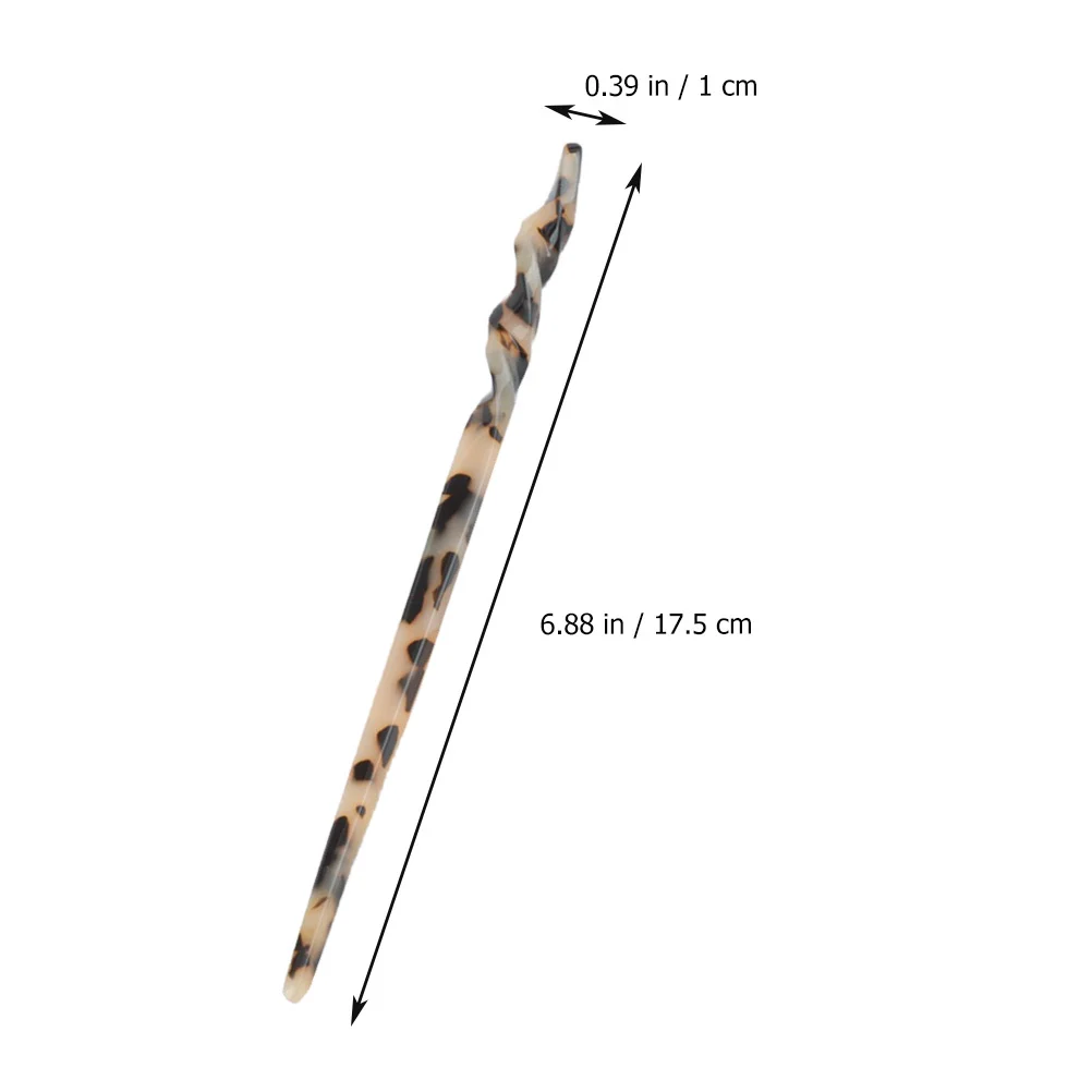 

2Pcs Decorative Bun Hairpins Creative Updo Hair Clips Elegant Hair Accessories Daily Headwear Decorative Hairpins