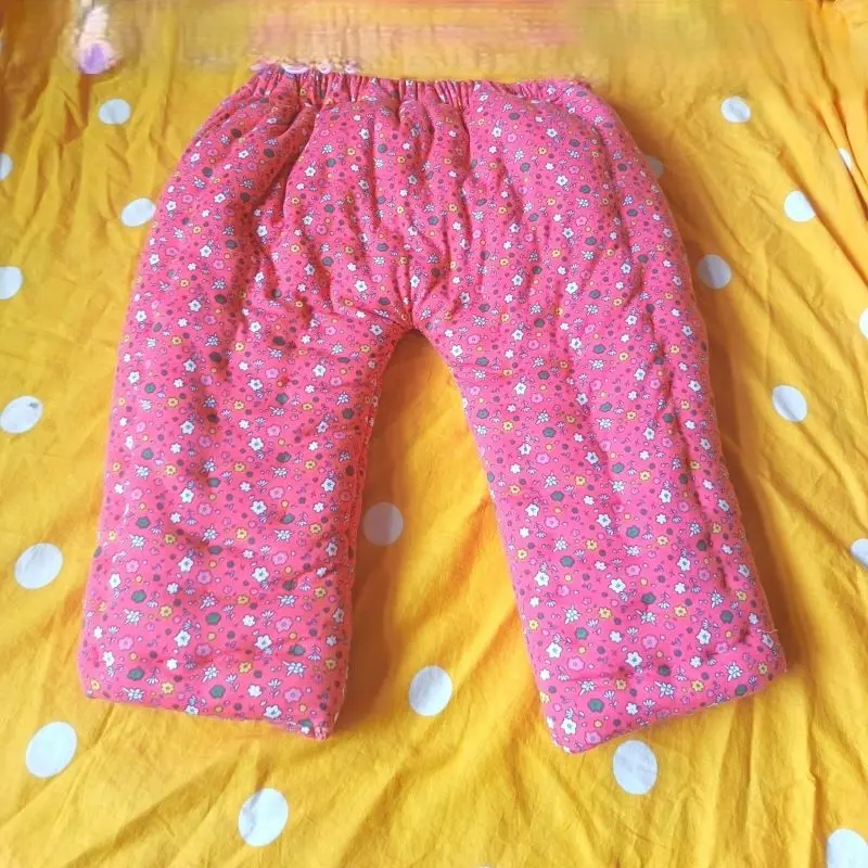 

Handmade Filled Cotton Silky Touch Shorts Both Unisex Mid High Waist Printed Warm Shorts Sissy FKK Live Show Dance Sexy Costume