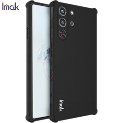 For ZTE Nubia Red Magic 10 Pro Plus 5G Matte Back Case IMAK Camera Lens Armor Funda RedMagic 10 Pro+ Magic10 Shockproof Cover