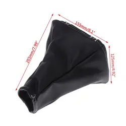 Universal Leather Gear Shift Gaiter Shifter Lever Boot Dust Cover Car Styling Shift Knob for Astra Vectra Calibra Corsa