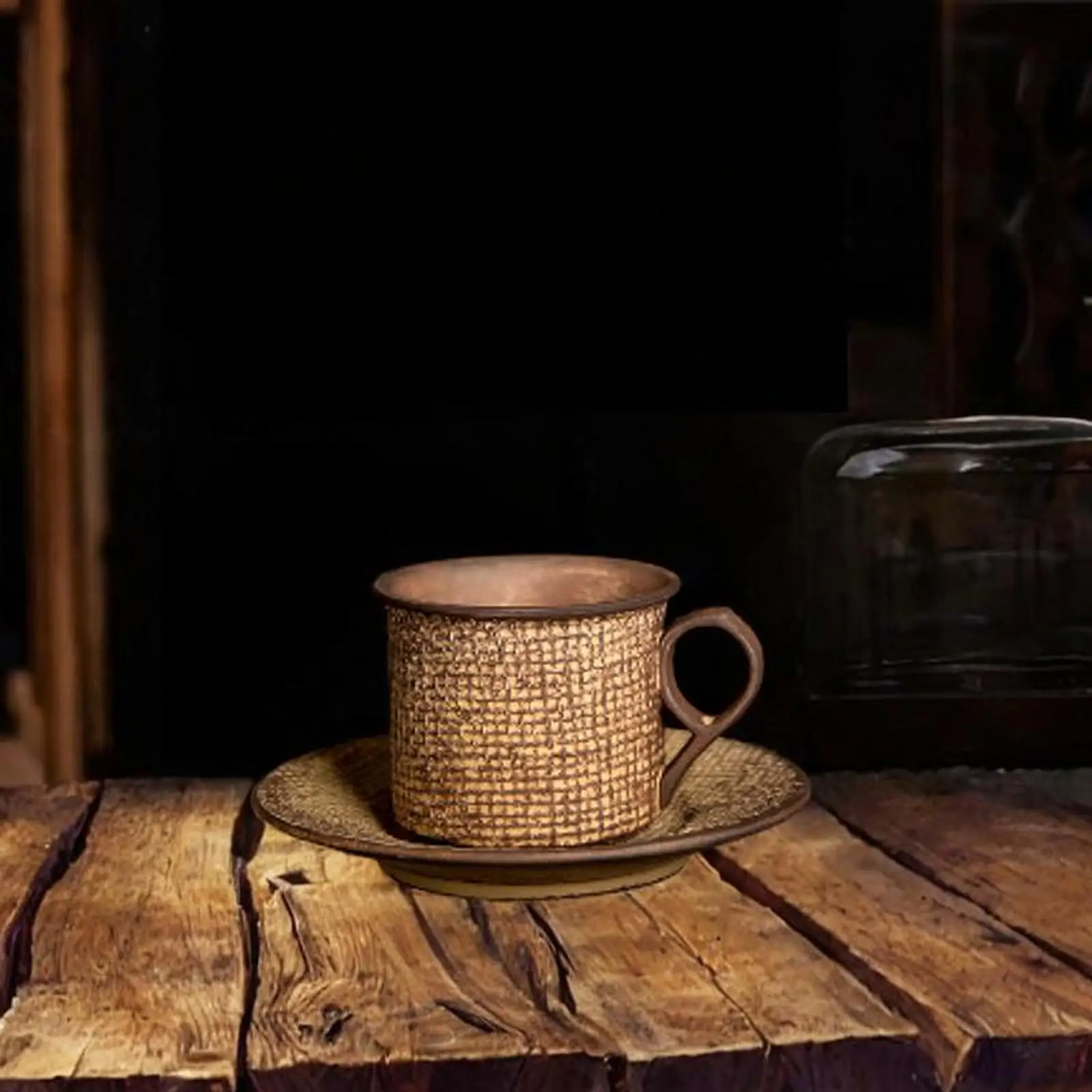 

Керамическая кофейная кружка с блюдцем, кружка Latte Art для кафе, кухни, ресторана