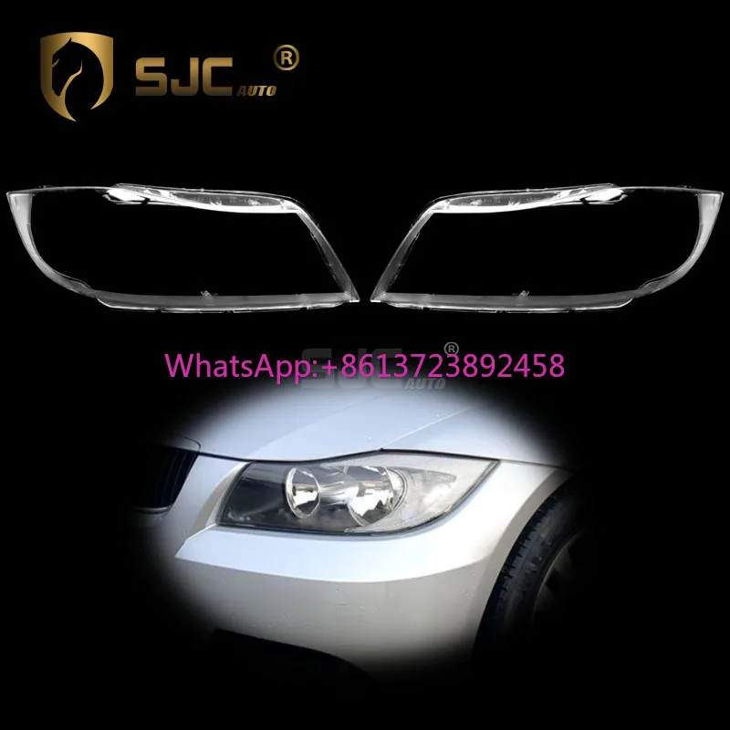 

High Quality for BMW 3 Series E90 Headlights Cover 04-12 BMW 318 320 325 328 335 New Auto Parts Headlights Lampshade