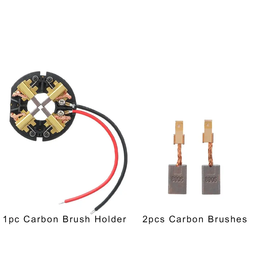 Practical Carbon Brush Holder Brush Card Assembly For AEG Milwaukee M18/ M12 Hammer Drill & Impact Driver Accessories
