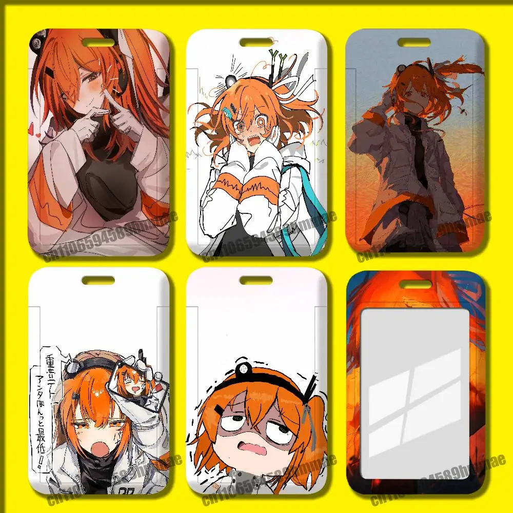 For Adachi Rei Employee ID Card Holder Office Badge Student Bank Work Credit Holders Hard Case Shell