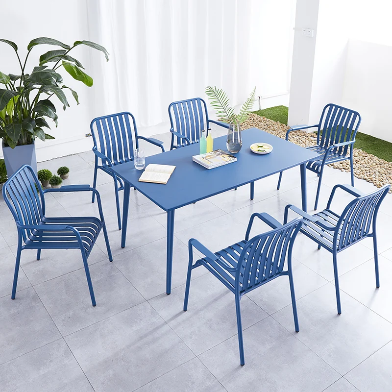 مجموعات أثاث الحدائق المتنقلة العالية، كراسي خارجية لمطعم القهوة، مجموعات أثاث حديقة الدراسة، أثاث حديقة موبليس الحديث