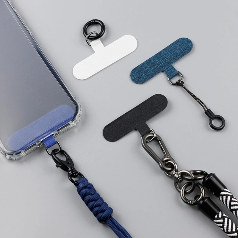 1PCS Universal Phone Lanyard Gasket Neck Cord Lanyard Strap Phone Safety Tether Tabs