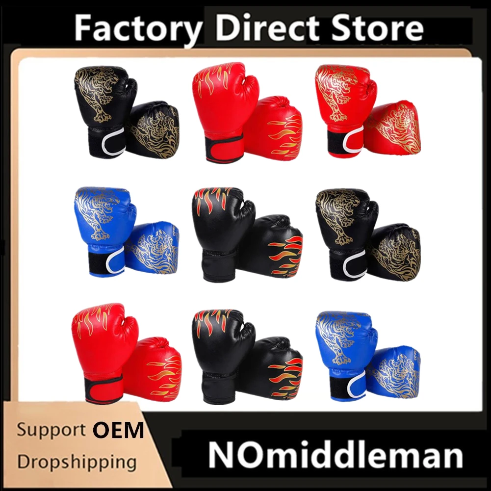 

НОВЫЕ Детские тренировочные боксерские перчатки для отработки ударов, перчатки для тхэквондо, боевые фитнес-перчатки, взрослая защитная экипировка для арены и бокса