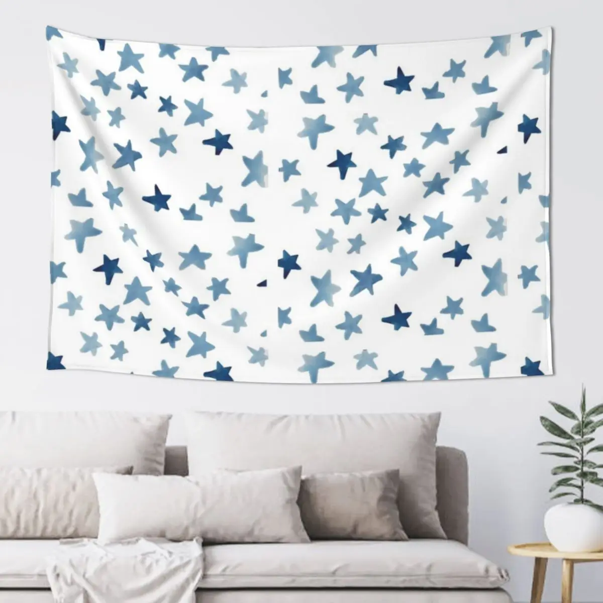

blue stars Tapestry Room Aesthetic Decor Bedroom Decorations Wall Tapestries Decorations For Your Bedroom Tapestry