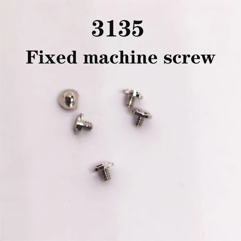 5 Stuks Vaste Machine Schroef Horloge Accessoires Geschikt Voor 3135 Mechanische Beweging Vaste Machine Schroef 3135 Beweging Onderdelen